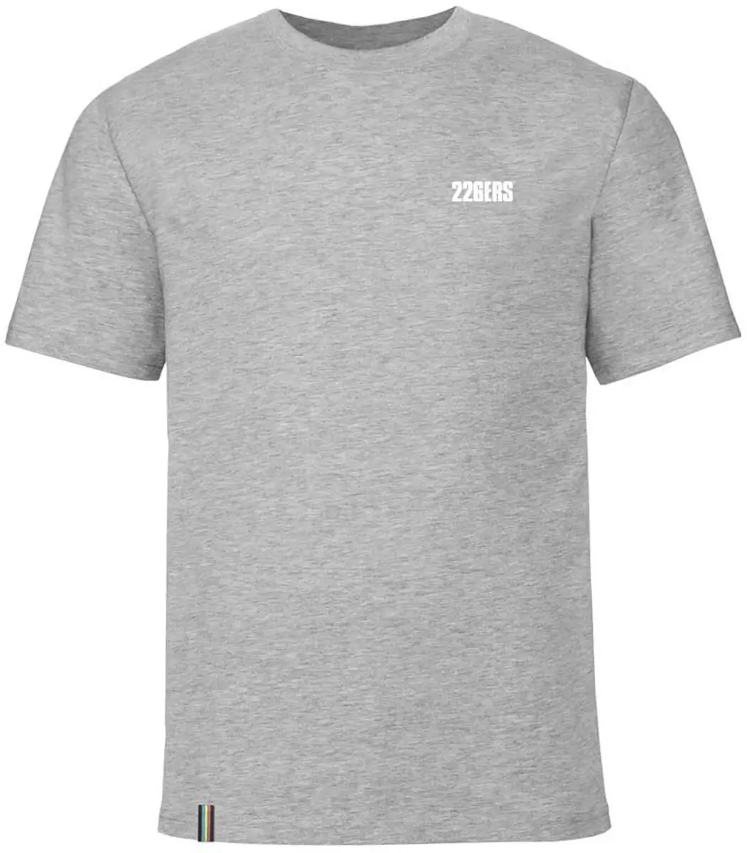 226ers Corporate Small Logo T-shirt Met Korte Mouwen Grijs S