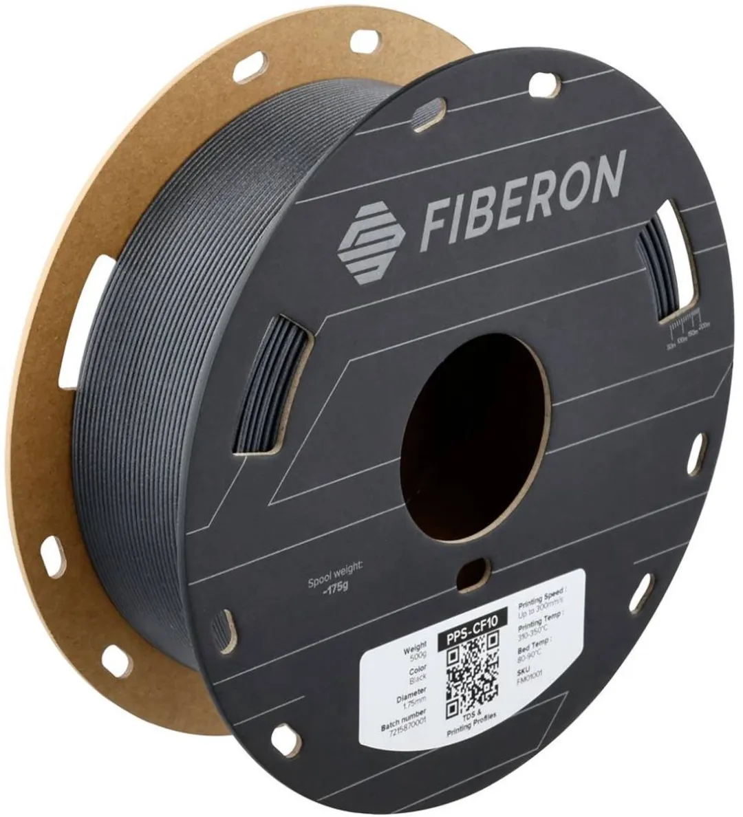 Polymaker FM01001 Fiberon PPS-CF10 Filament - Kleurloos