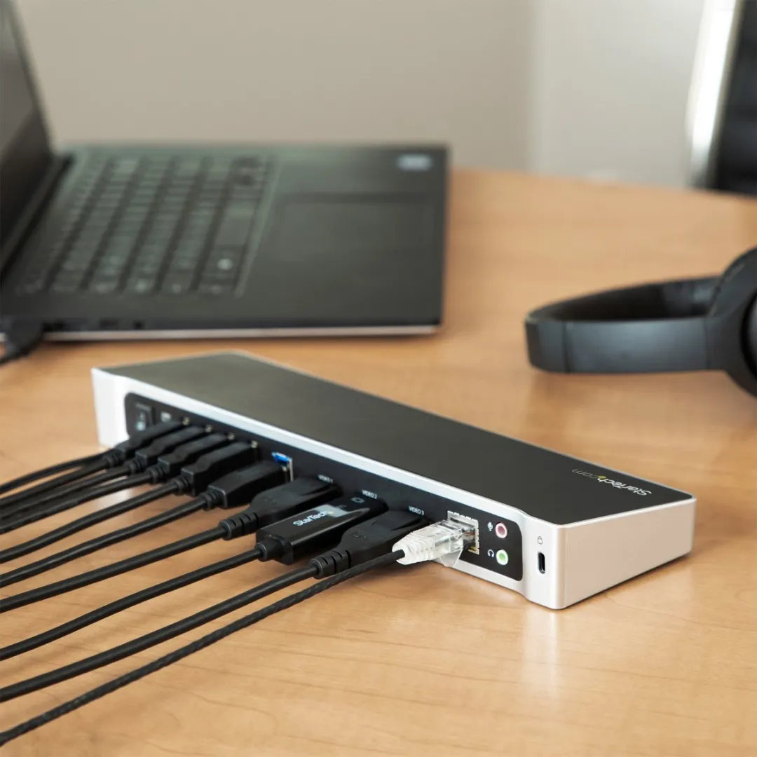 Startech USB3DOCKH2DP Triple Monitor USB 3.0 Docking Station