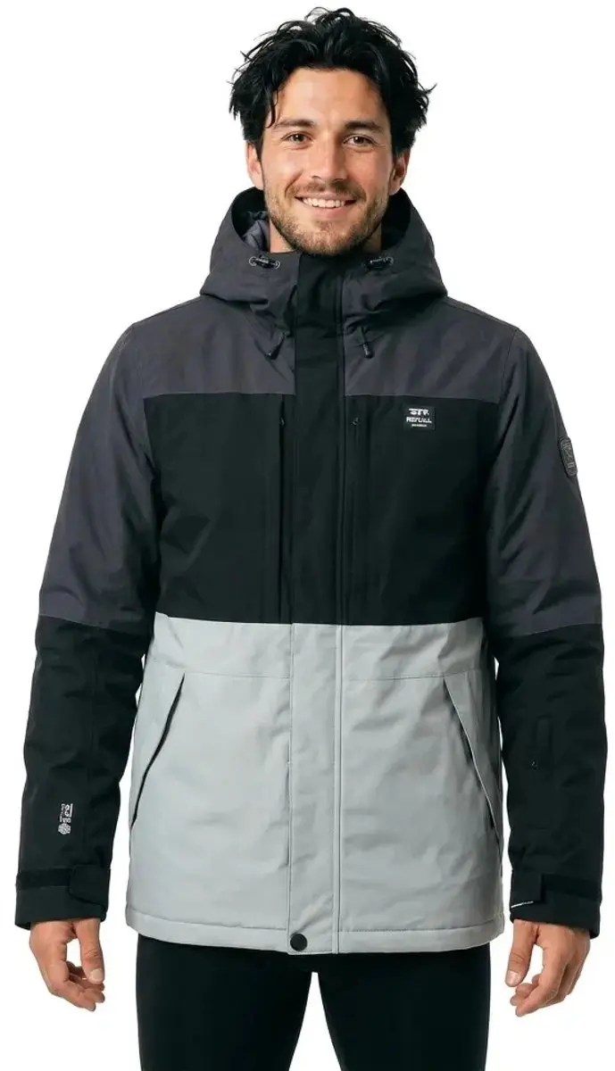 Rehall Mayon-R Ski-jas - Aqua Gray - XS - afbeelding 3 van 4