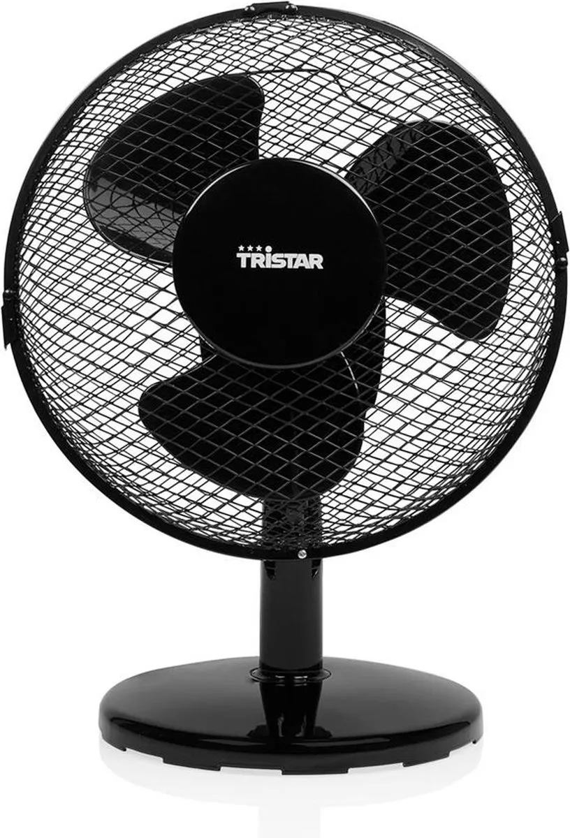 Tristar VE-5722 Tafelventilator 30W - Ø23cm - Zwart