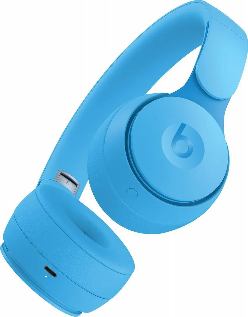 Beats Solo Pro MRJ92AE/A Draadloze On-Ear Koptelefoon - Lichtblauw - afbeelding 6 van 6
