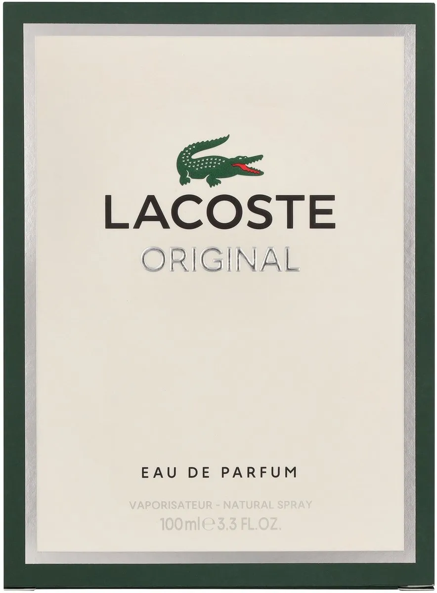 Lacoste Original Eau de Parfum 100ml - afbeelding 6 van 6