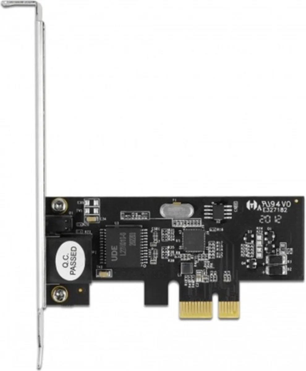 Delock PCIe x1 2.5Gbps LAN Kaart RJ45 - Zwart