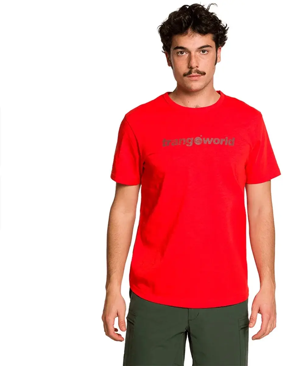 Trangoworld Duero Df T-shirt Met Korte Mouwen Rood 2XL Man