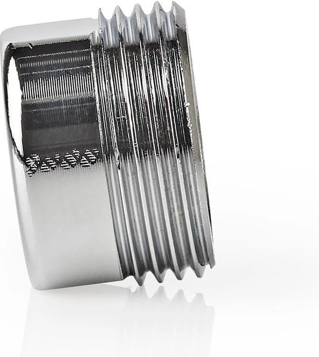 Nedis Slangadapter 1/2" - 3/4" Metaal - Zilver