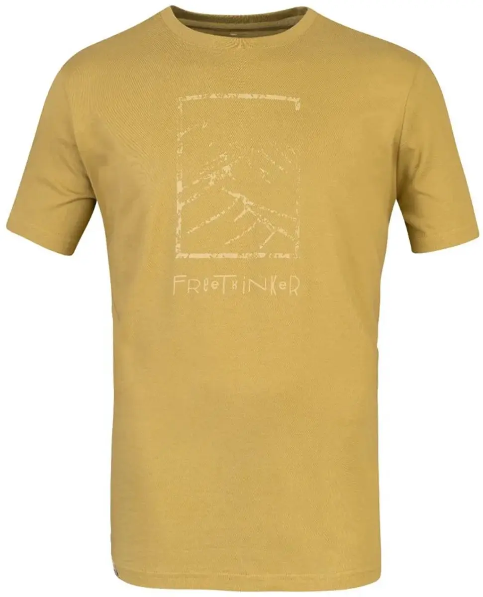 Hannah Skatch T-shirt Met Korte Mouwen Geel M Man