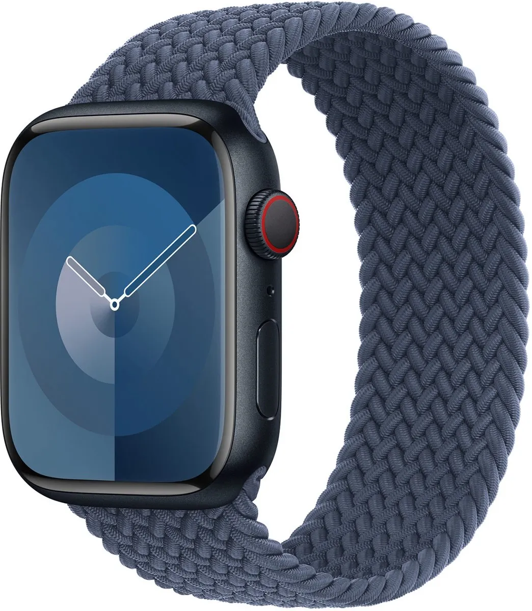 Apple Gevlochten Solobandje Storm Blue