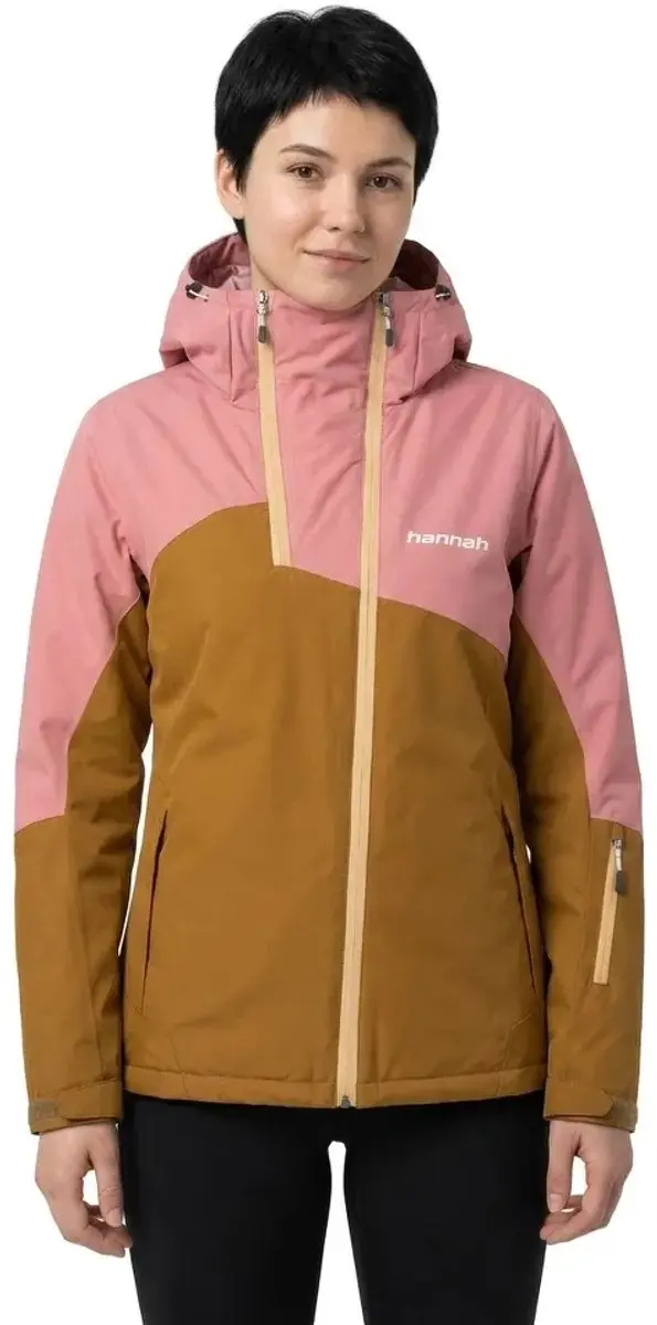Hannah Maky Col Dames Ski Jas - Roze - 42 - afbeelding 2 van 6