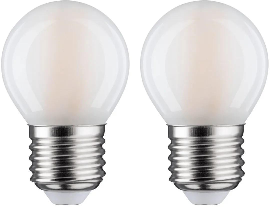 Paulmann Filament LED Kogellamp E27 2x5W 2700K Mat - 2 Stuks