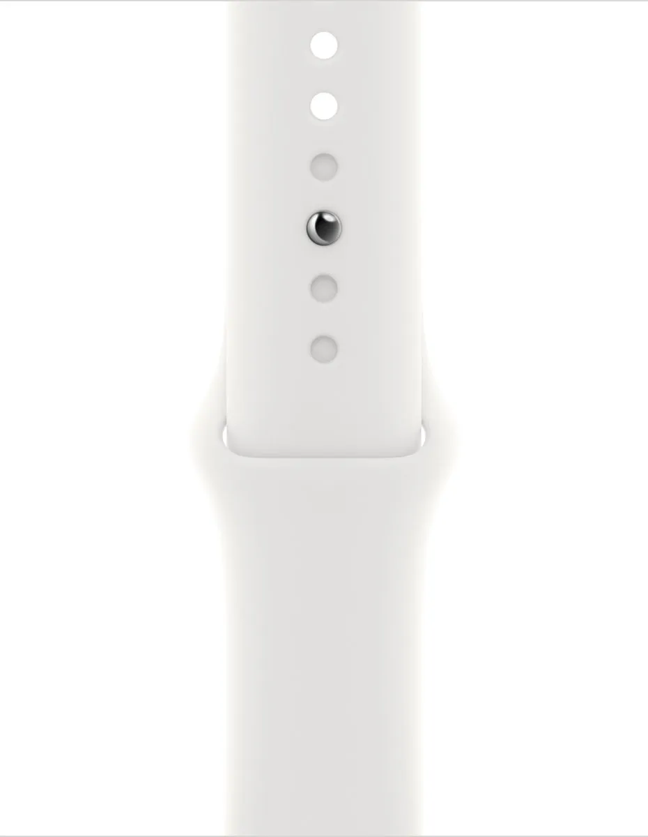 Apple Watch Sportband Wit - One Size - afbeelding 6 van 6
