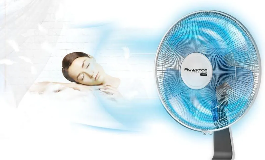 Rowenta Turbo Silence Extrem VU5640 Statiefventilator 70W - 40cm - Wit