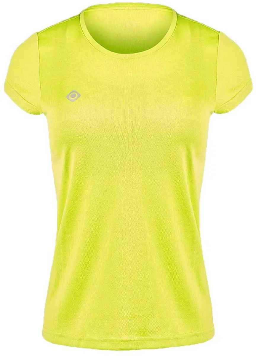 Izas Laredo W T-shirt Met Korte Mouwen Geel XL Vrouw