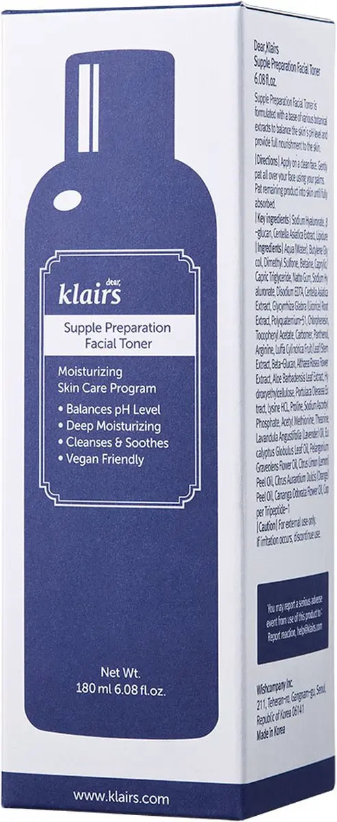 Klairs Supple Preparation Facial Toner - 180ml - afbeelding 5 van 6