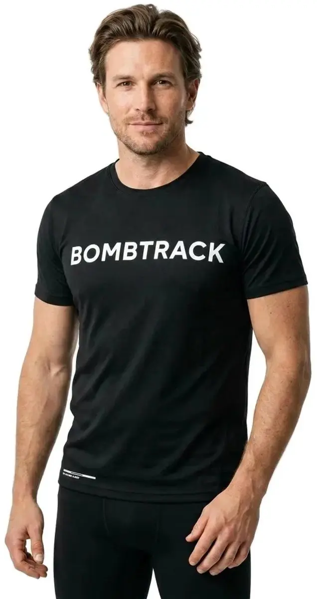 Bombtrack Logo T-shirt - Zwart - L - afbeelding 4 van 6