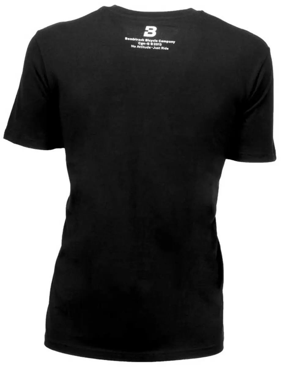 Bombtrack Logo T-shirt - Zwart - L - afbeelding 2 van 6