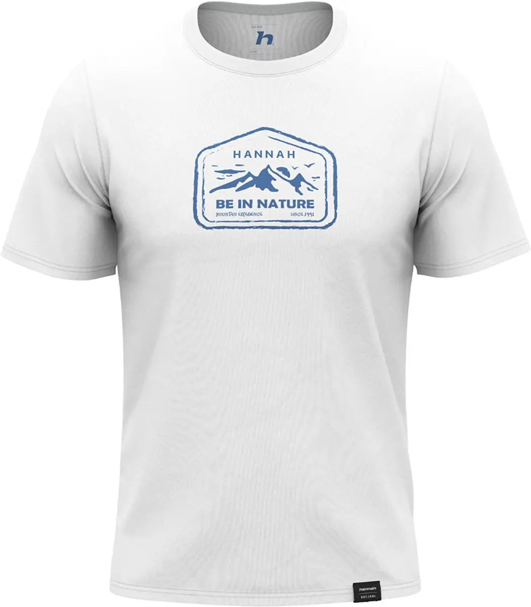 Hannah Miko T-shirt Met Korte Mouwen Wit L Man