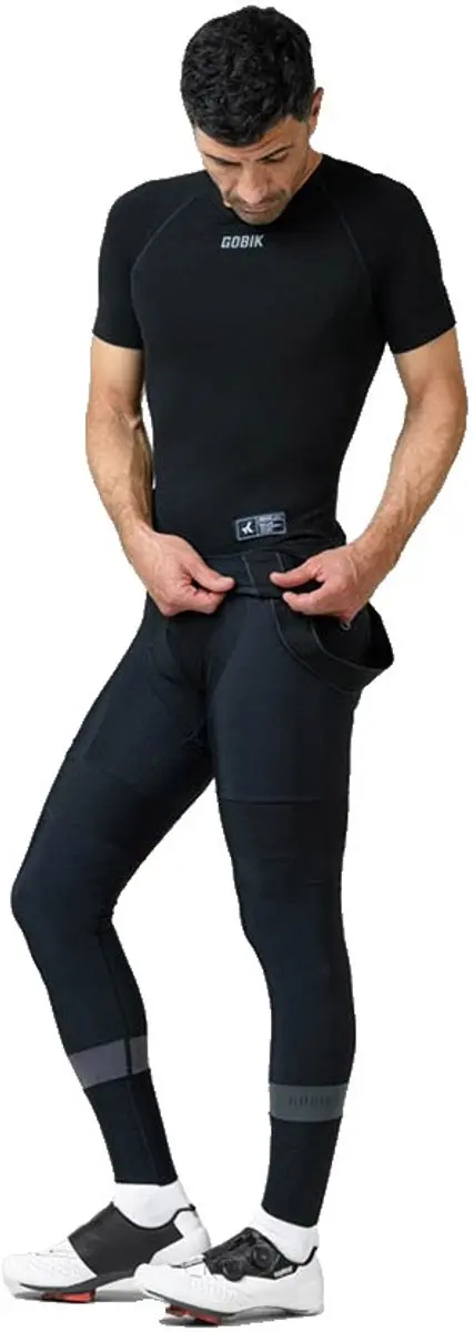 Gobik Winter Merino T-shirt Met Korte Mouwen Zwart XS Man