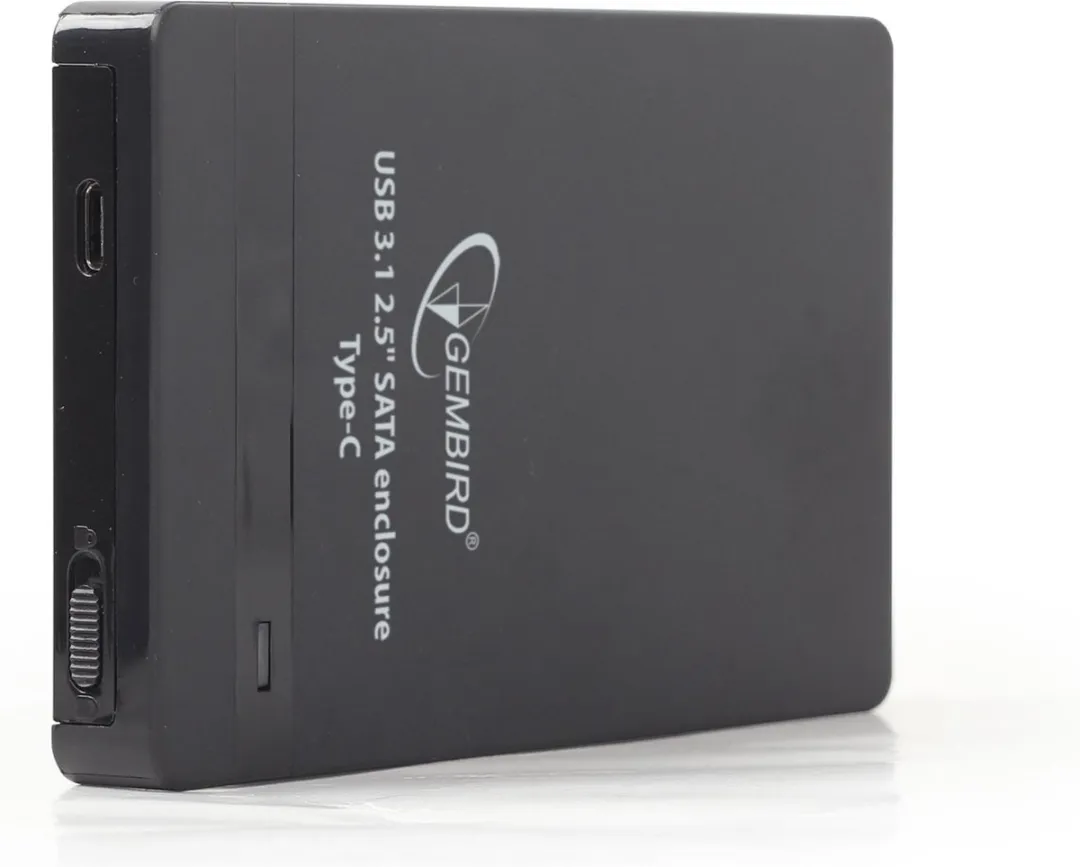 Gembird EE2-U31S-2 Externe HDD Behuizing USB 3.1 - Zwart