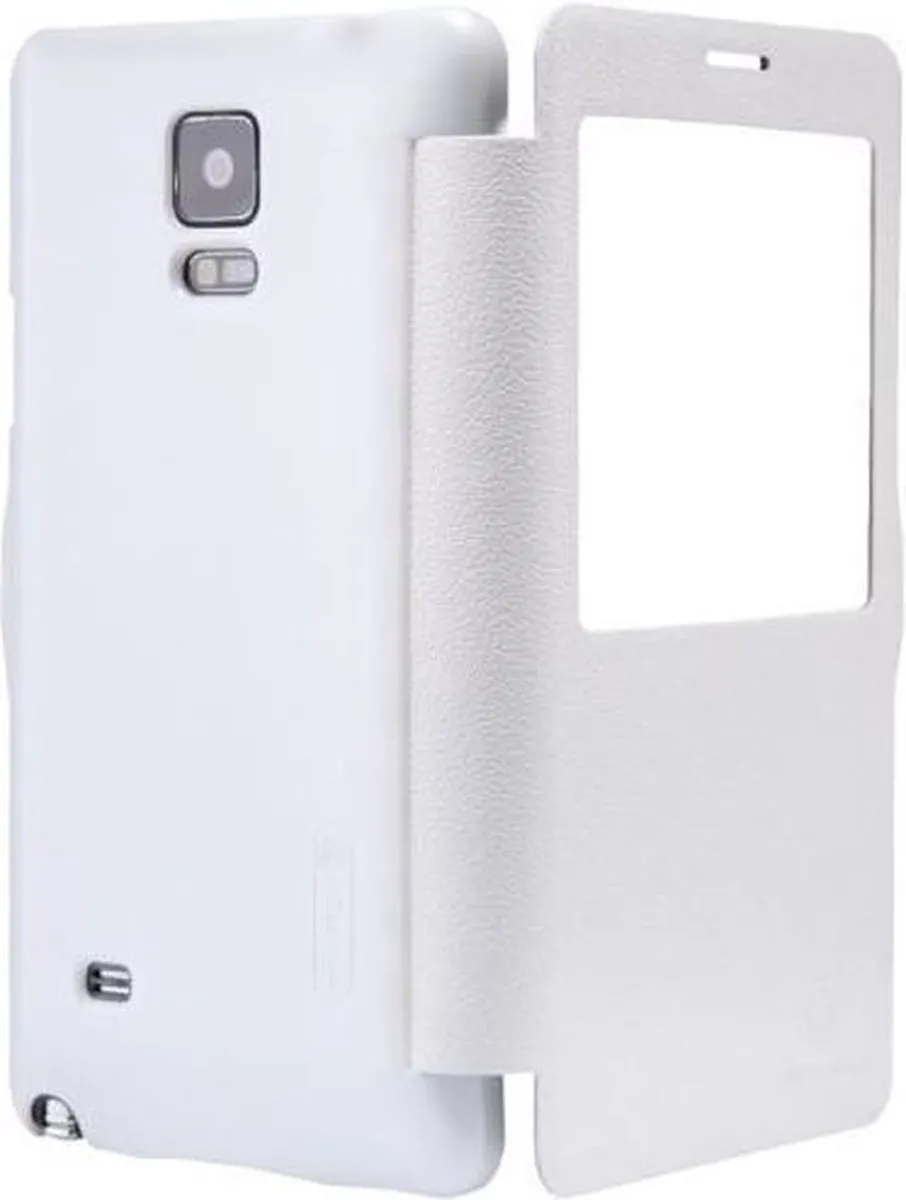Nillkin Sparkle Book Case Hoesje - Samsung Galaxy Note4 - Wit - afbeelding 3 van 5