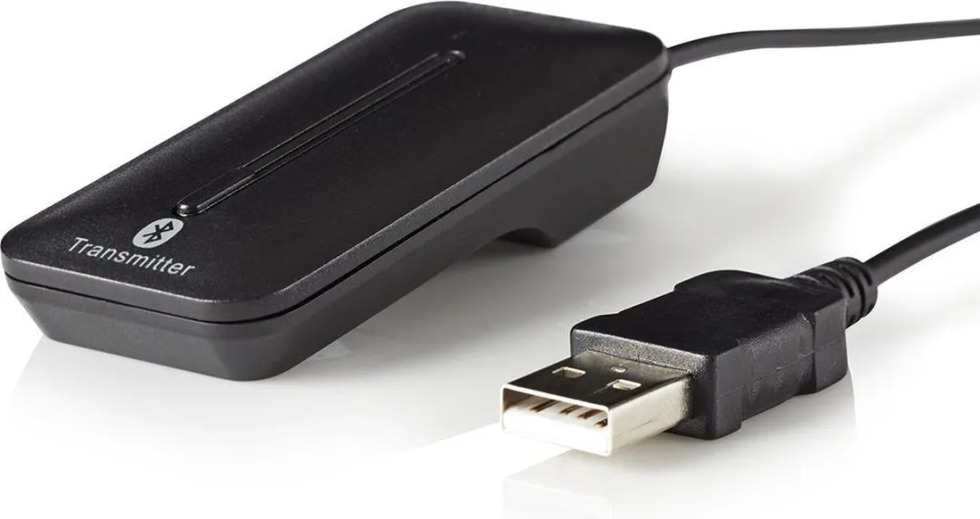 Nedis BTTR200BK Bluetooth-Zender - TosLink - AptX - 2 Apparaten - Zwart