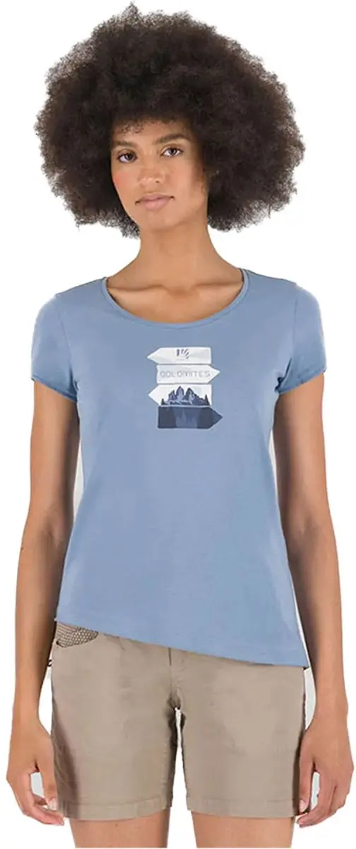 Karpos Direction T-shirt Met Korte Mouwen Blauw XS Vrouw