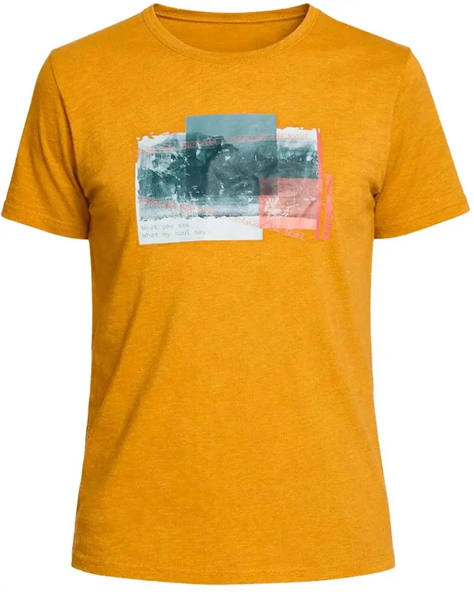 Trangoworld Mackay T-shirt Korte Mouwen Geel - afbeelding 3 van 4