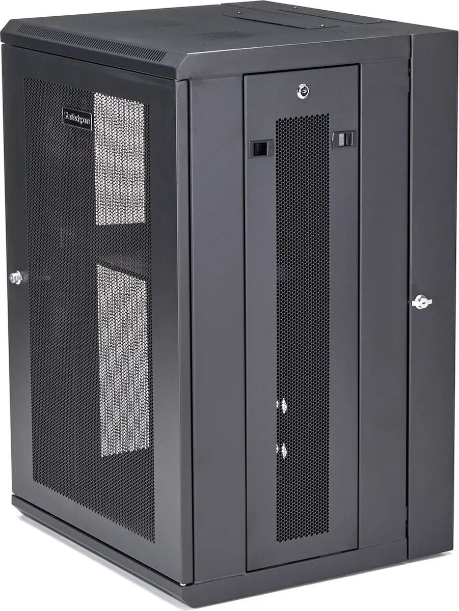 Startech RK1820WALHM Wandrek 18U - 19" - Zwart - afbeelding 6 van 6