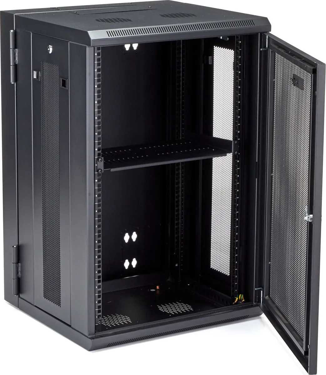 Startech RK1820WALHM Wandrek 18U - 19" - Zwart