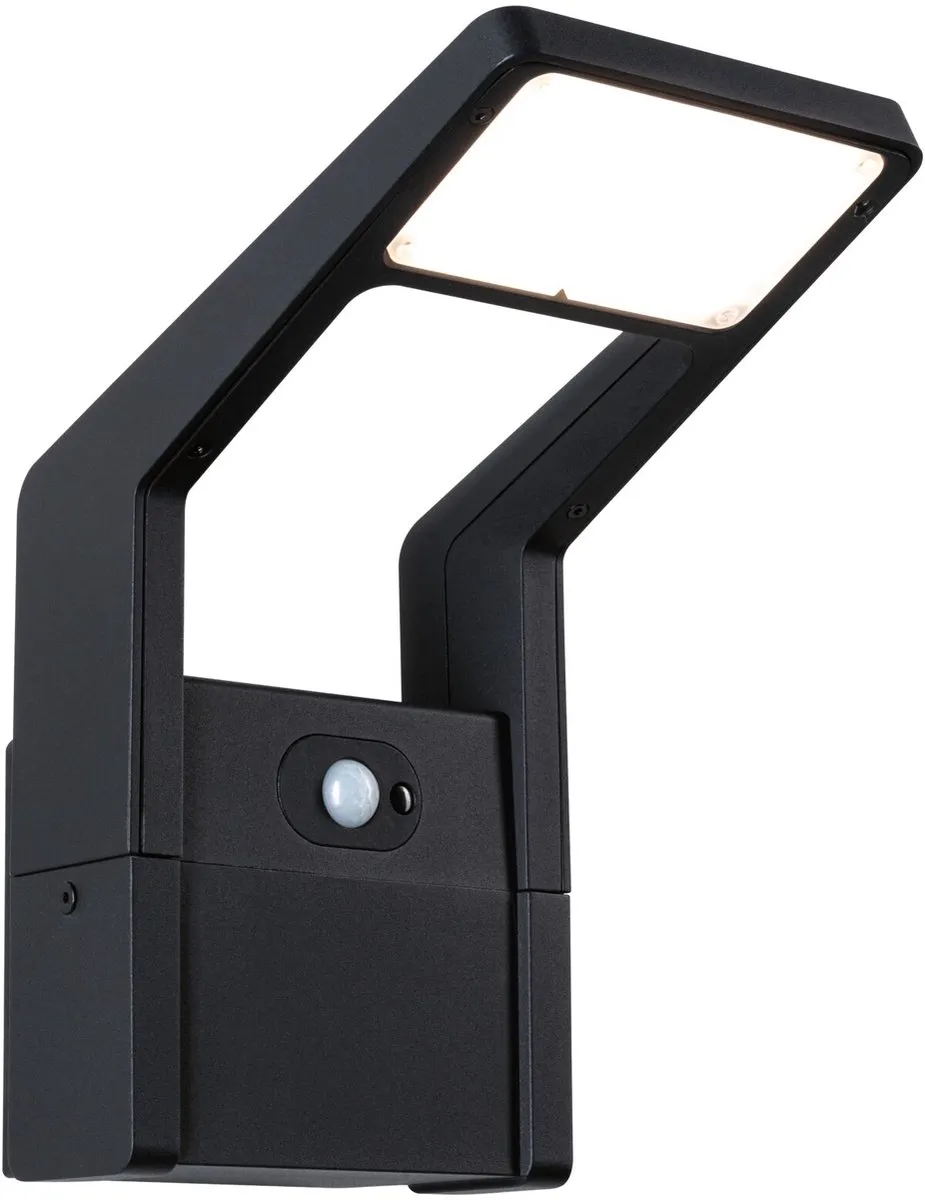 Paulmann Juntea LED Wandarmatuur Buiten Schemergestuurd 11W 900lm Antraciet