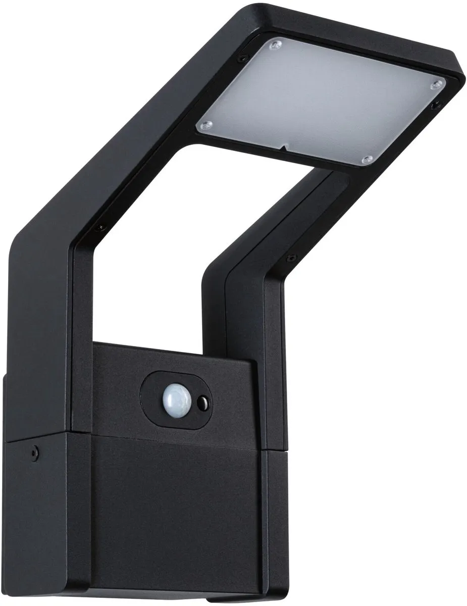 Paulmann Juntea LED Wandarmatuur Buiten Schemergestuurd 11W 900lm Antraciet