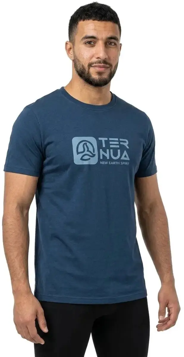 Ternua Ailik T-shirt Met Korte Mouwen Blauw L Man