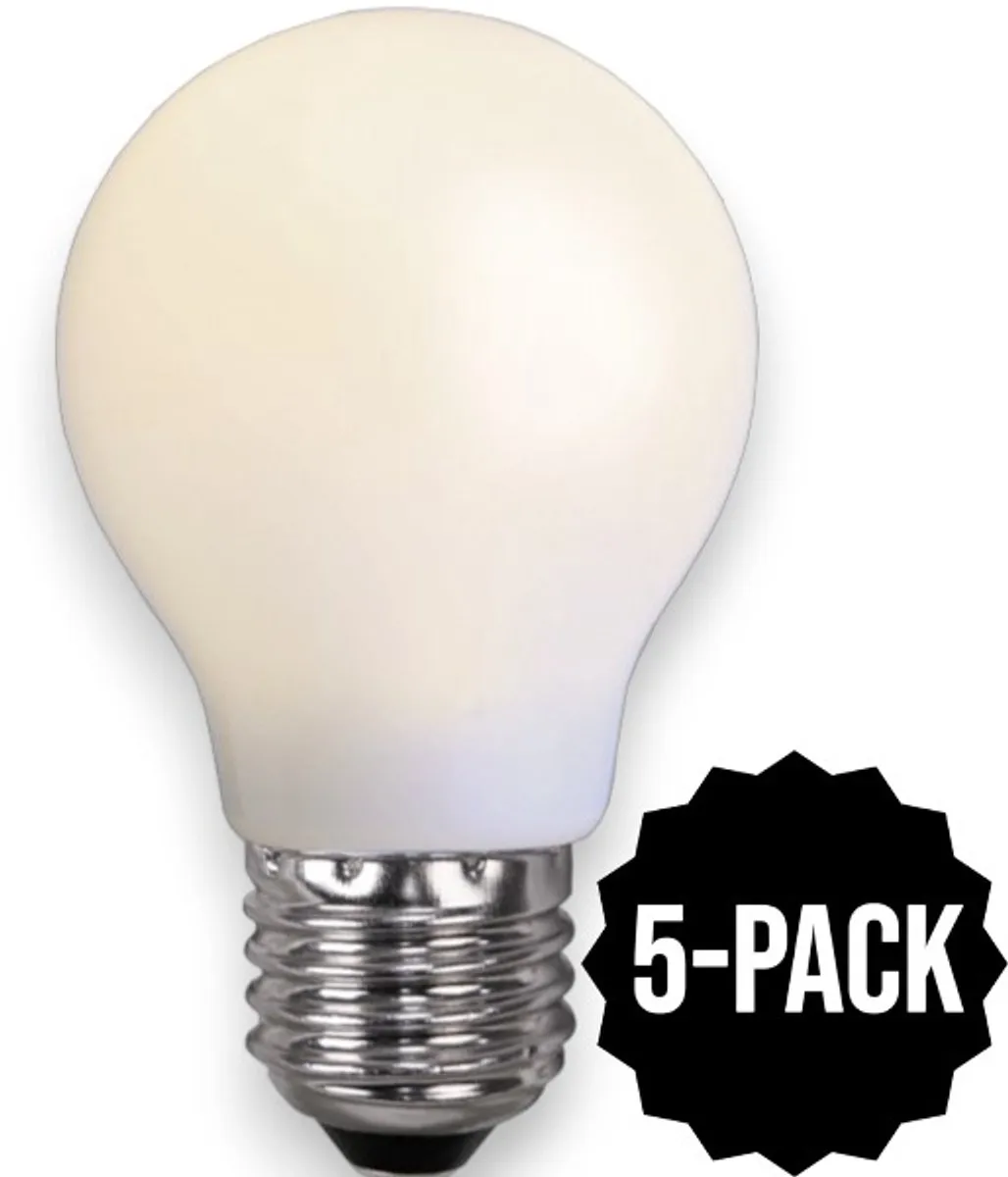 Star Trading Prikkabel E27 0.9W Extra Warm Wit - 5 Stuks