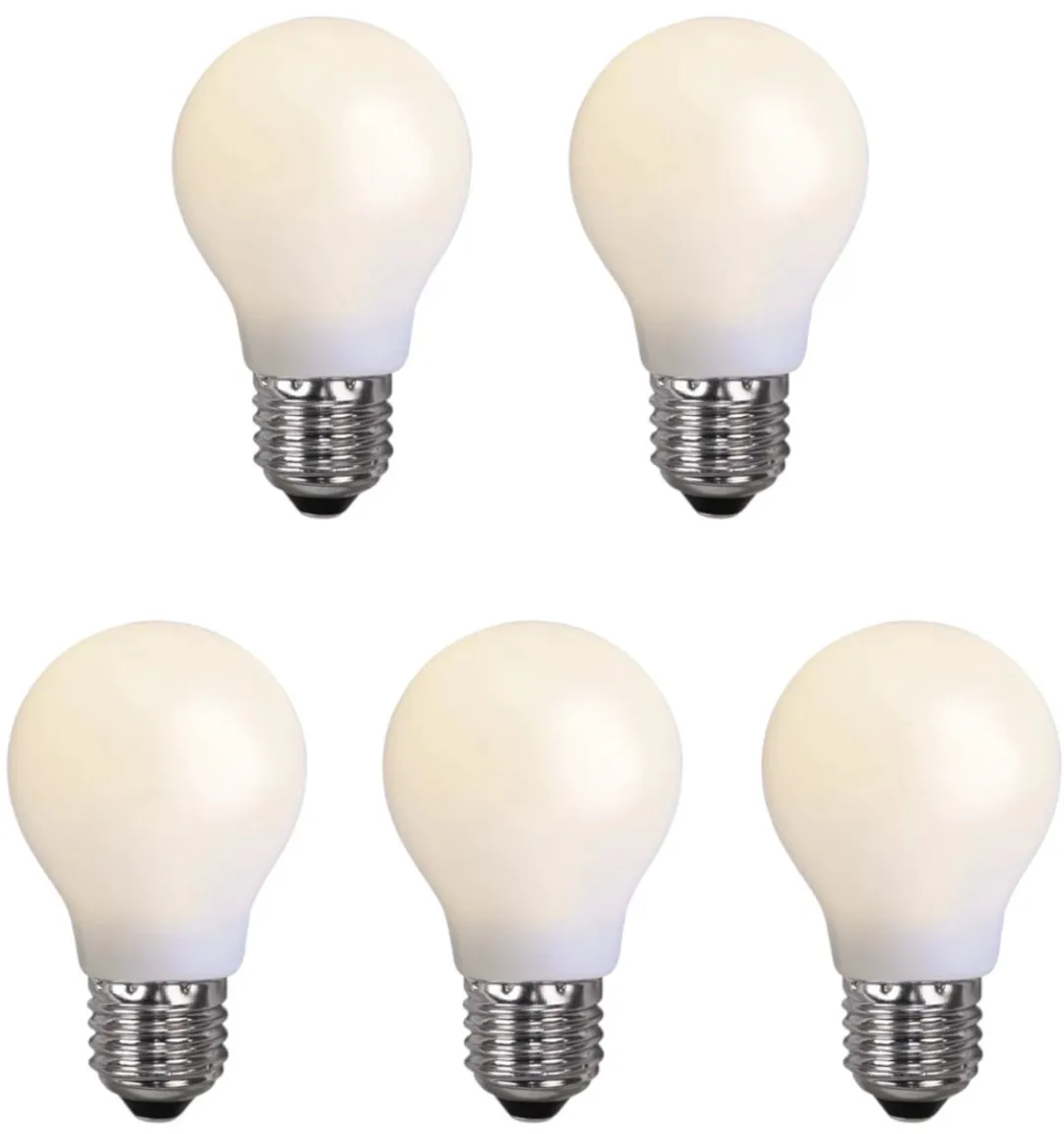 Star Trading Prikkabel E27 0.9W Extra Warm Wit - 5 Stuks