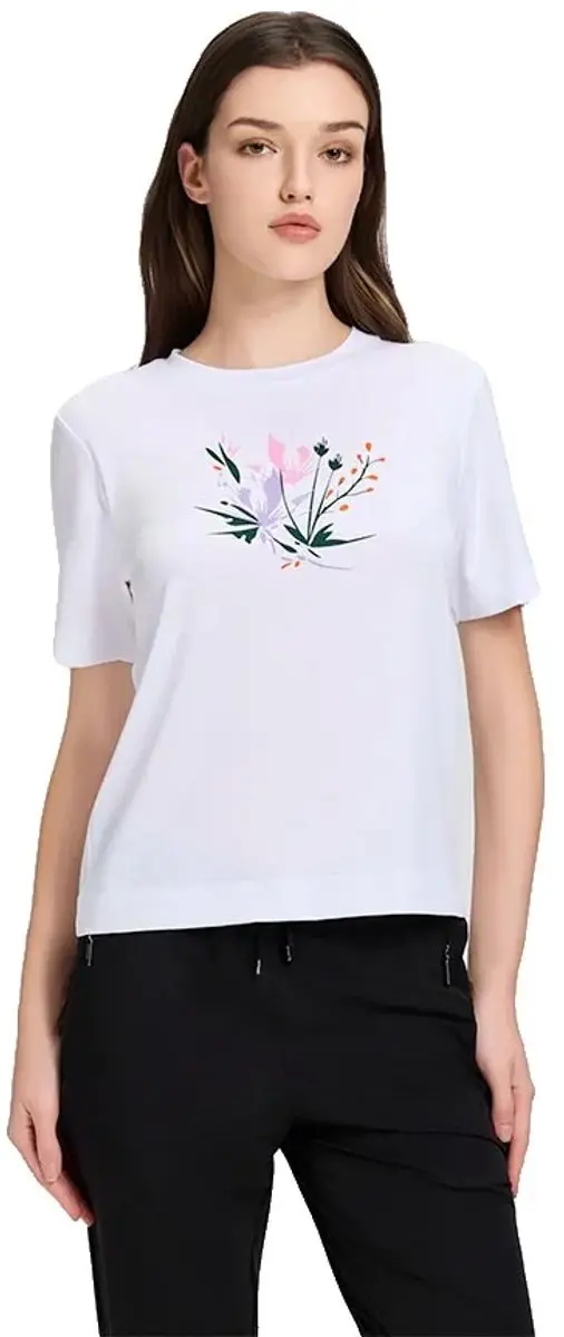 Luhta Annis T-shirt Met Korte Mouwen Wit L Vrouw