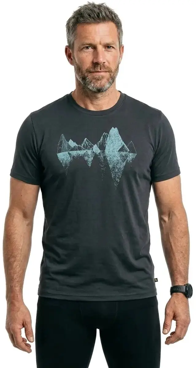 Maier Sports Tilia Pique M T-shirt Met Korte Mouwen Grijs L Man - afbeelding 6 van 6