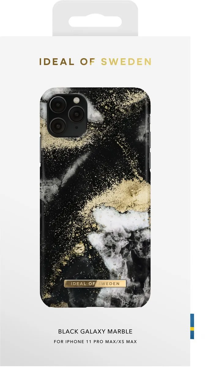 iDeal of Sweden Fashion Case iPhone 11 Pro Max/XS Max Black Galaxy Marble - IDFCAW19-I1965-150 - afbeelding 2 van 6