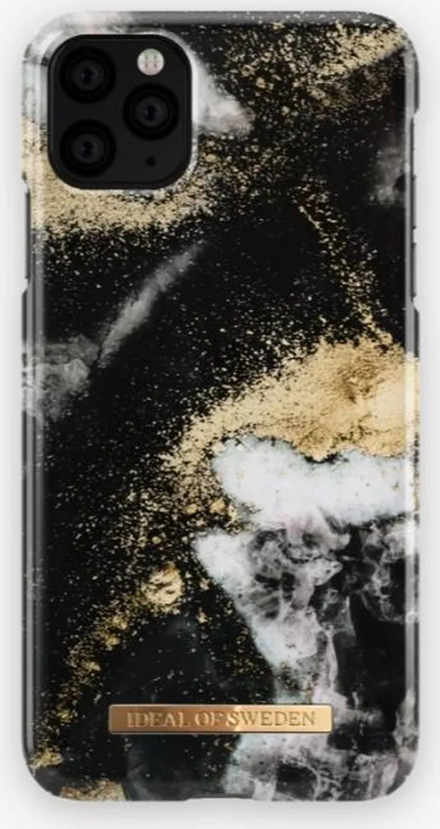 iDeal of Sweden Fashion Case iPhone 11 Pro Max/XS Max Black Galaxy Marble