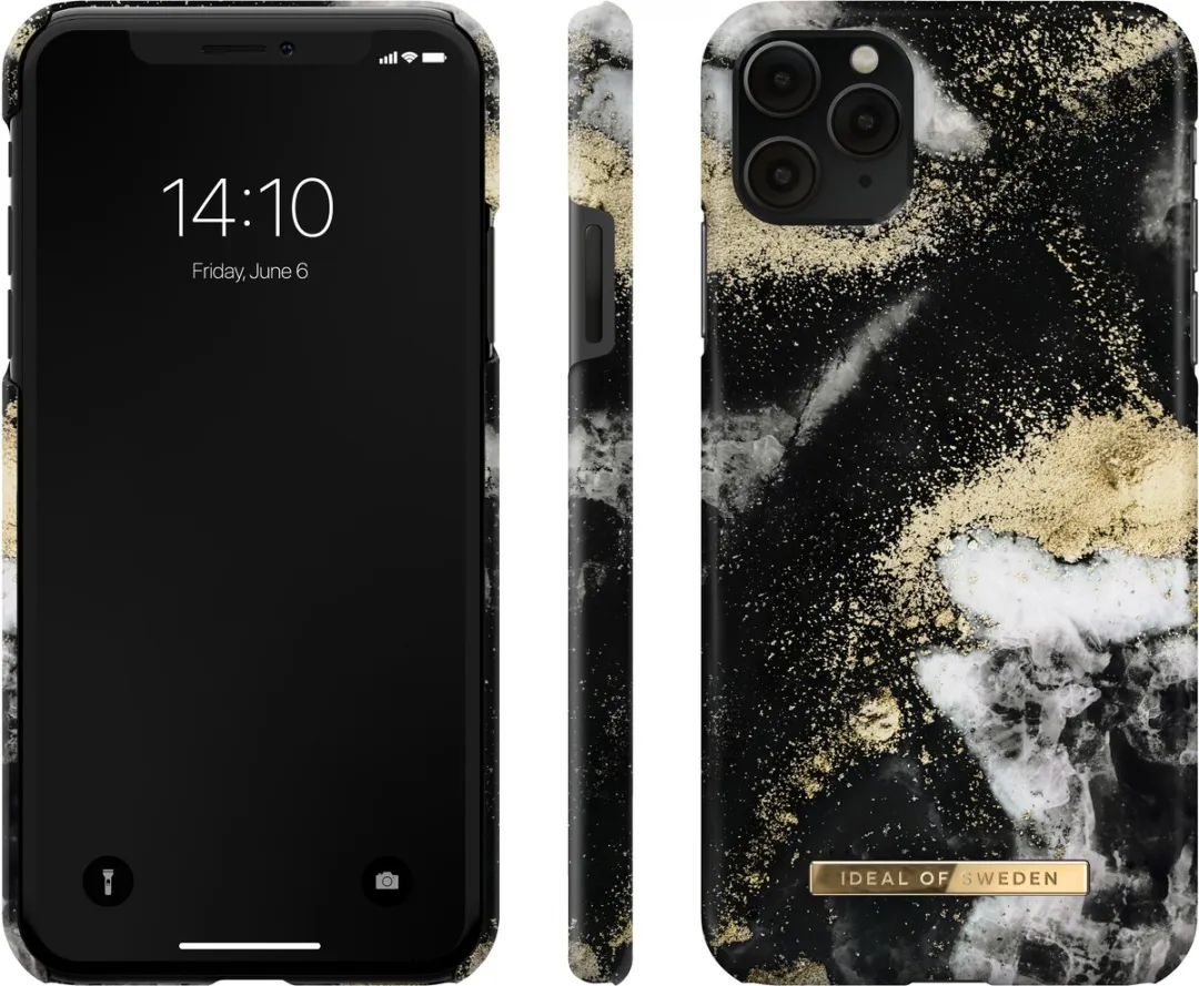 iDeal of Sweden Fashion Case iPhone 11 Pro Max/XS Max Black Galaxy Marble - IDFCAW19-I1965-150 - afbeelding 4 van 6