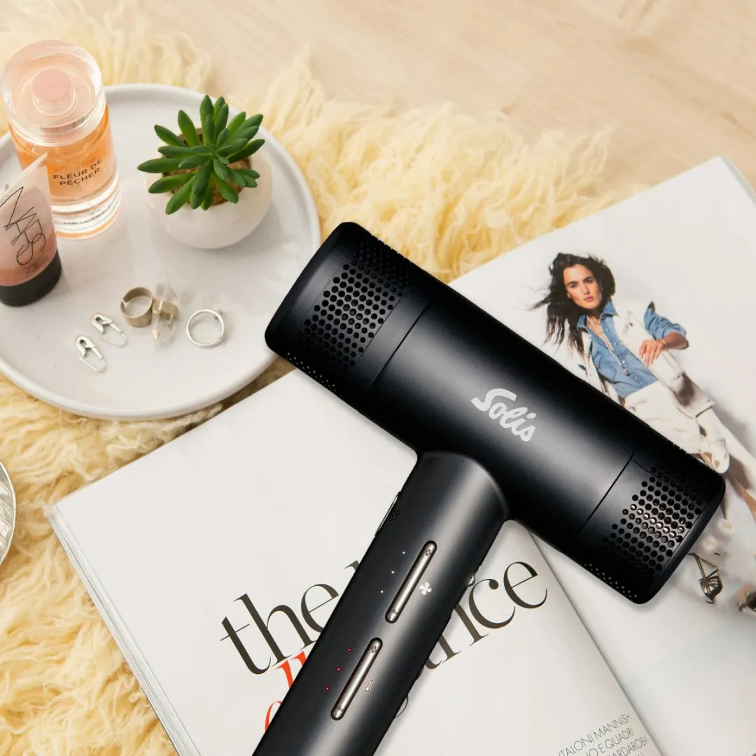 Solis Hair Perfection 3805 Föhn - 1600W - Zwart