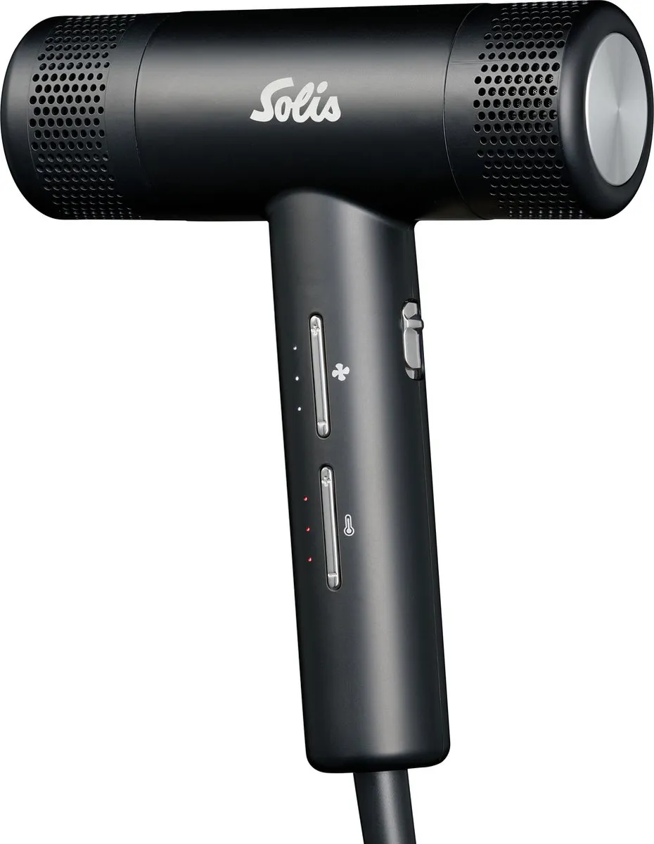 Solis Hair Perfection 3805 Föhn - 1600W - Zwart
