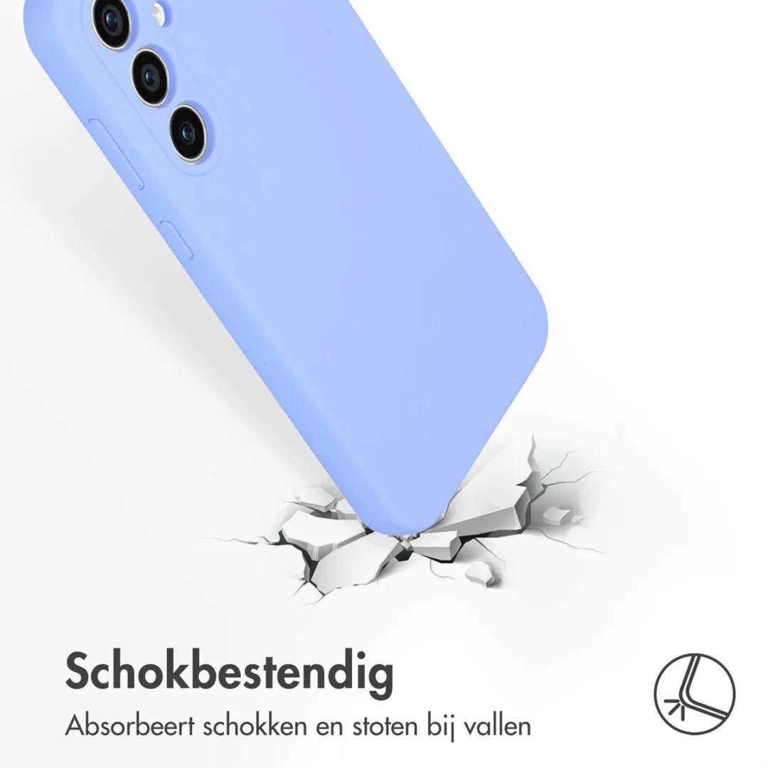 Accezz Hoesje Samsung Galaxy S23 FE - Paars