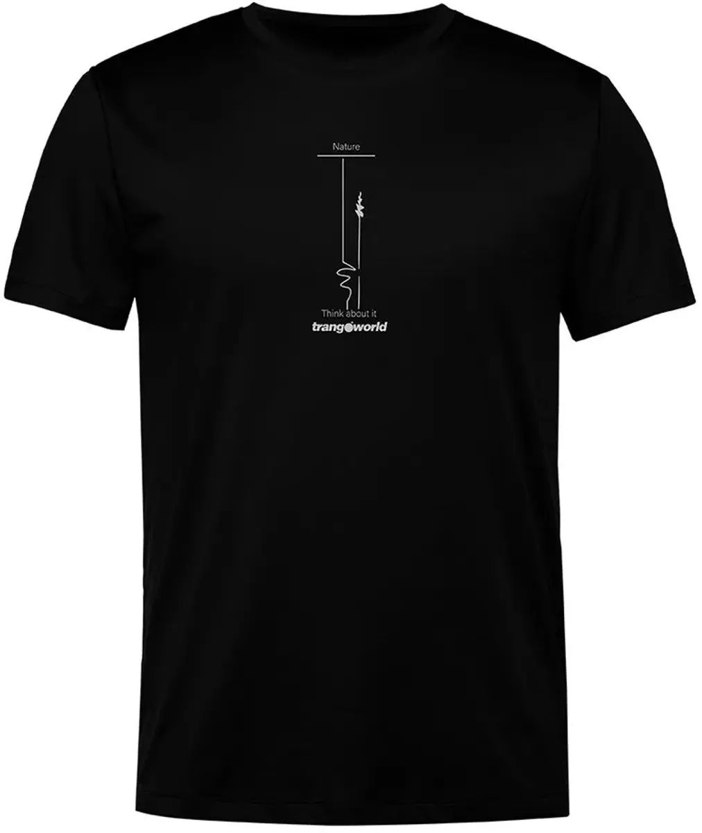 Trangoworld Adigo T-shirt Met Korte Mouwen Zwart S Man