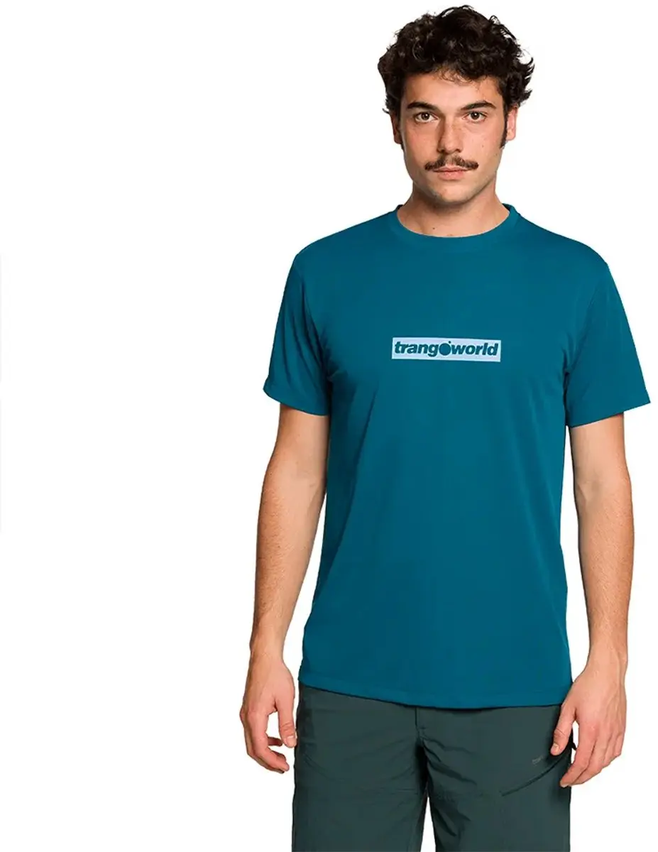 Trangoworld Brisson V02 T-shirt Met Korte Mouwen Blauw XL Man