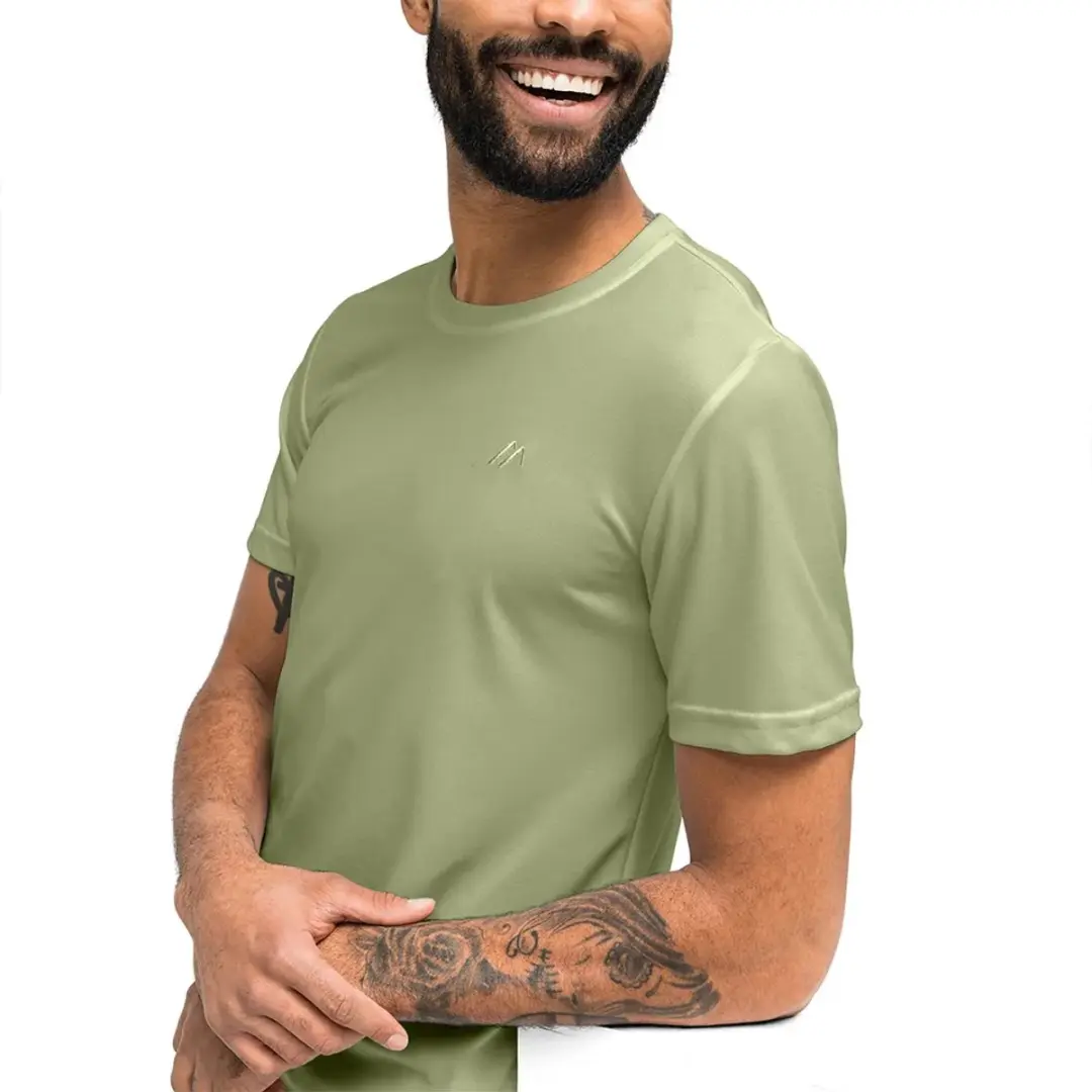 Maier Sports Walter T-shirt met Korte Mouwen - Groen - M - afbeelding 3 van 3