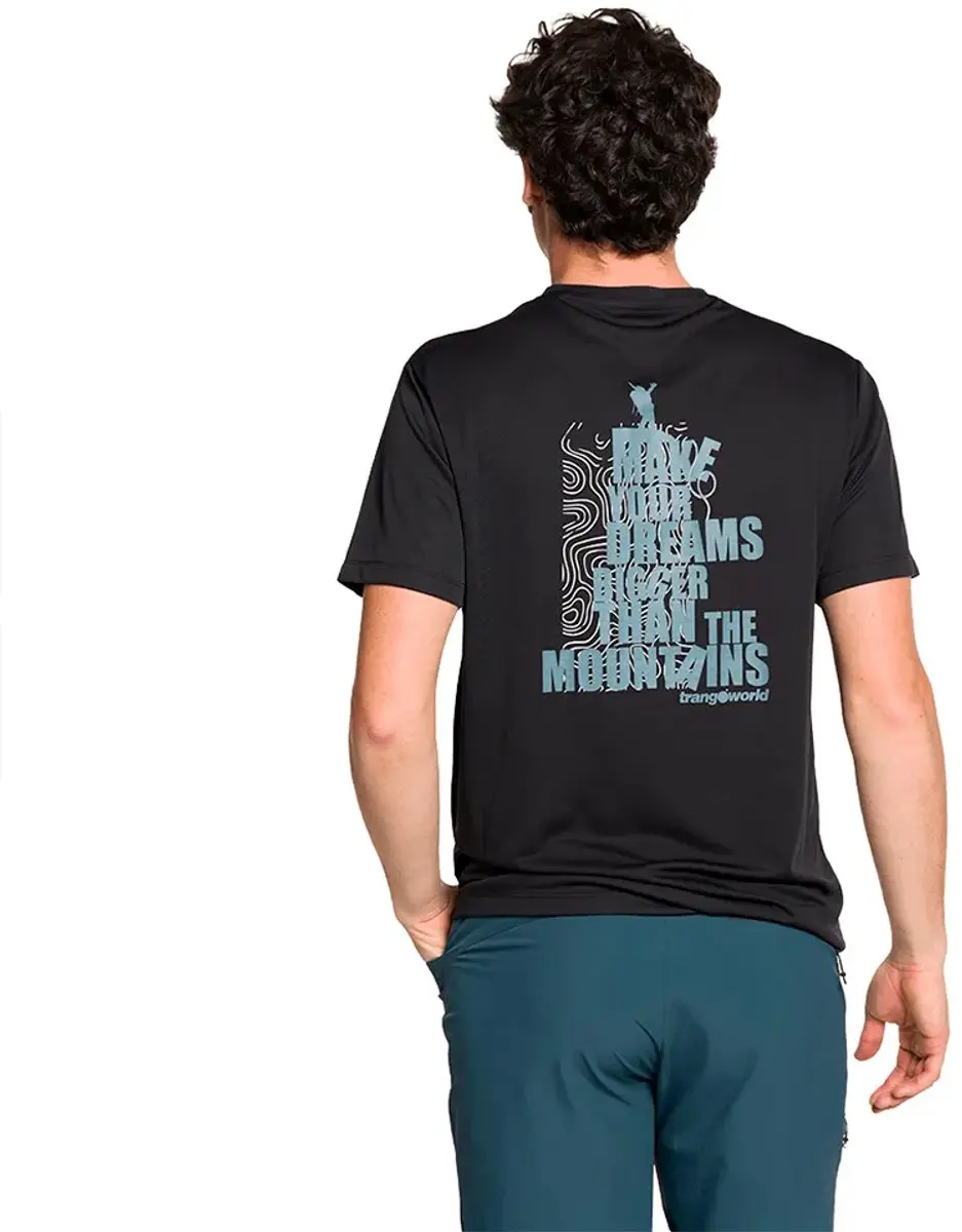 Trangoworld Keilor T-shirt Korte Mouwen - Zwart - afbeelding 2 van 4
