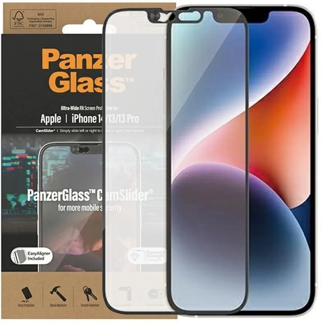 PanzerGlass Ultra-Wide CS-AB iPhone 14/13/13 Pro Schermbeschermer - afbeelding 6 van 6