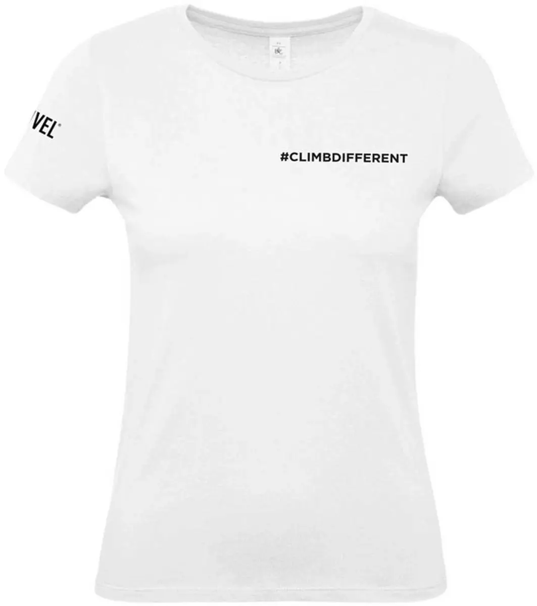 Grivel Climbdifferent T-shirt Met Korte Mouwen Wit S Vrouw