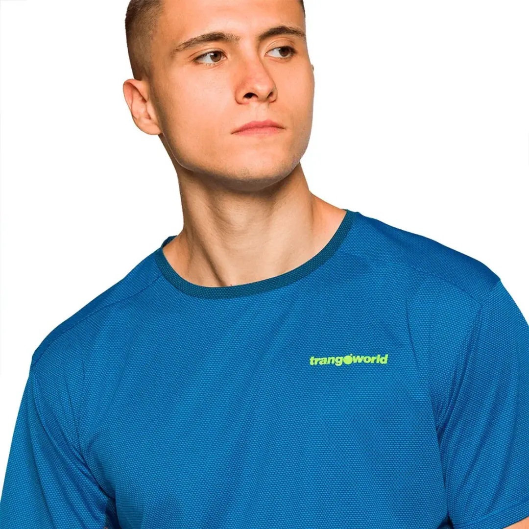 Trangoworld Ritsem T-shirt Korte Mouw - Blauw - XL - afbeelding 3 van 3