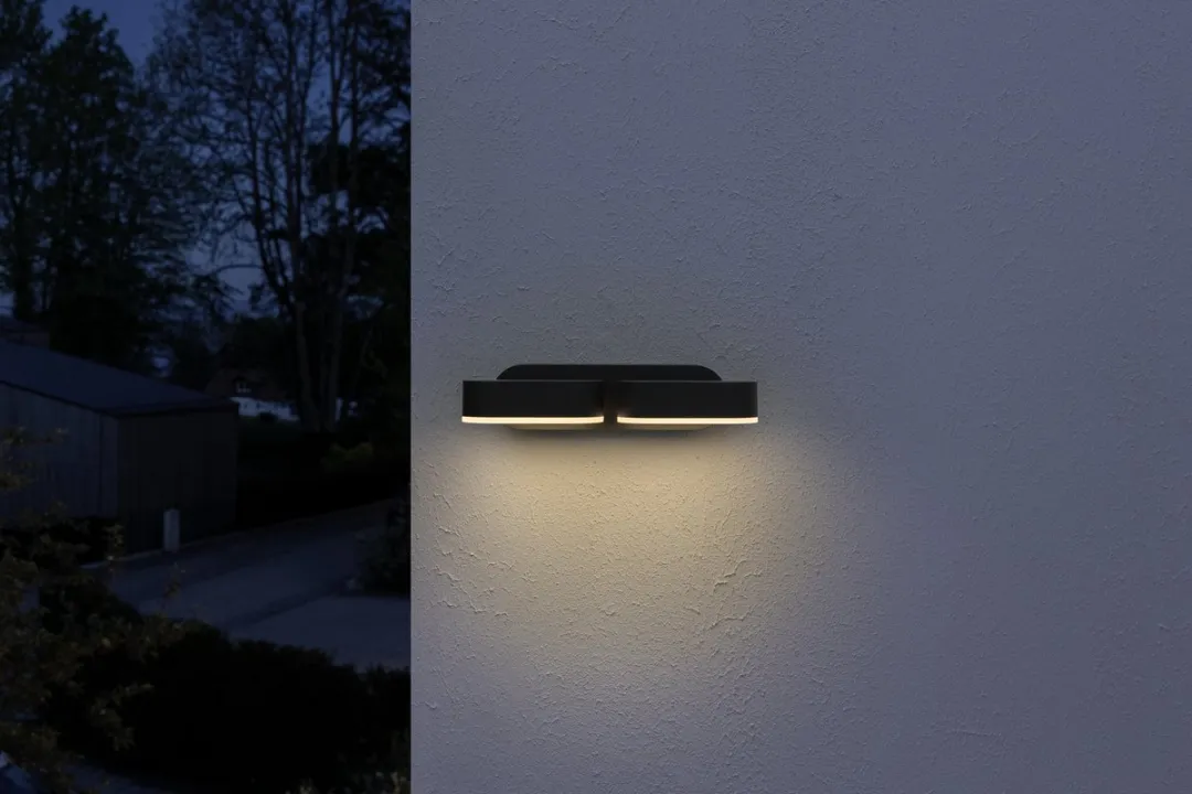 Osram ENDURA Style Mini Spot II 13.5W Donkergrijs - 2 Stuks